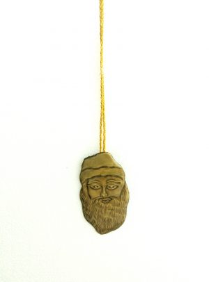 Decorative Hanging Santa Face